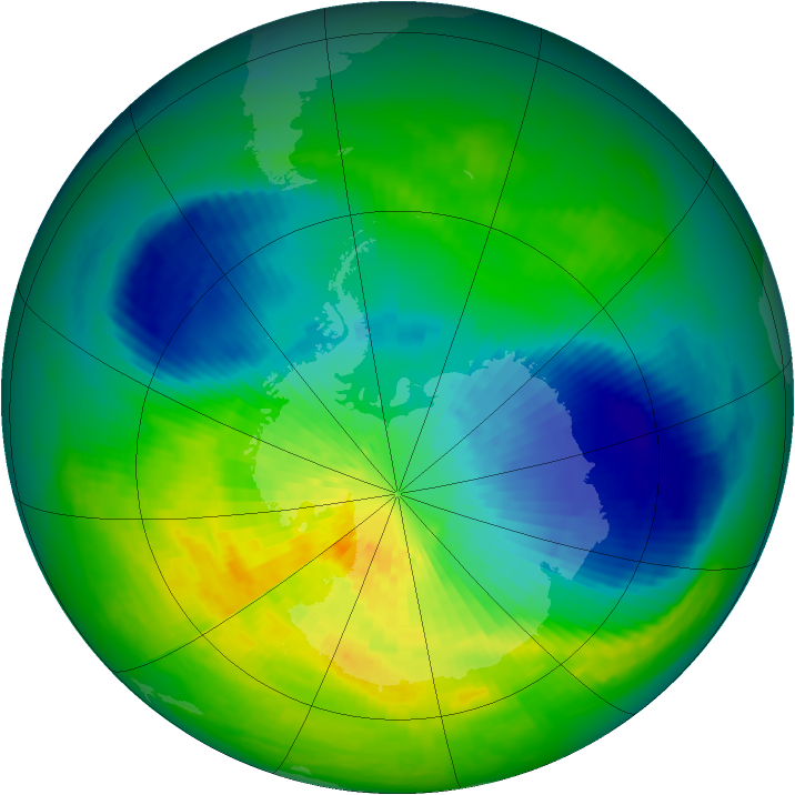 Ozone Map 2002-09-26